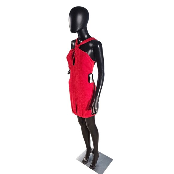 Red Cross Back Stretch Bodycon Dress - Wild Fable - Picture 2 of 7